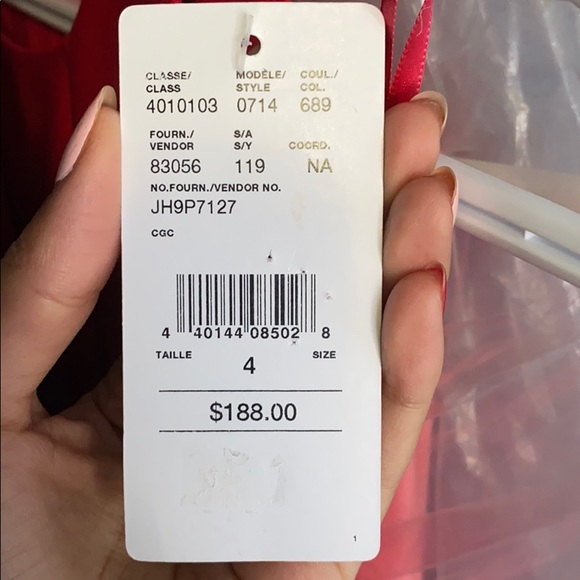 Laura Petites Bright Pink Party Dress - Picture 5 of 13